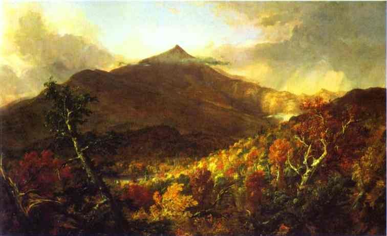View of Schroon Mountain, Essex County, New York, After a Storm | Thomas Cole | Painting 